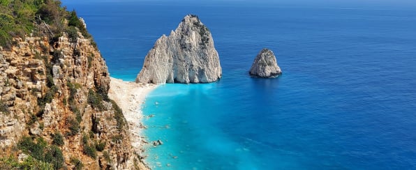 Around the island